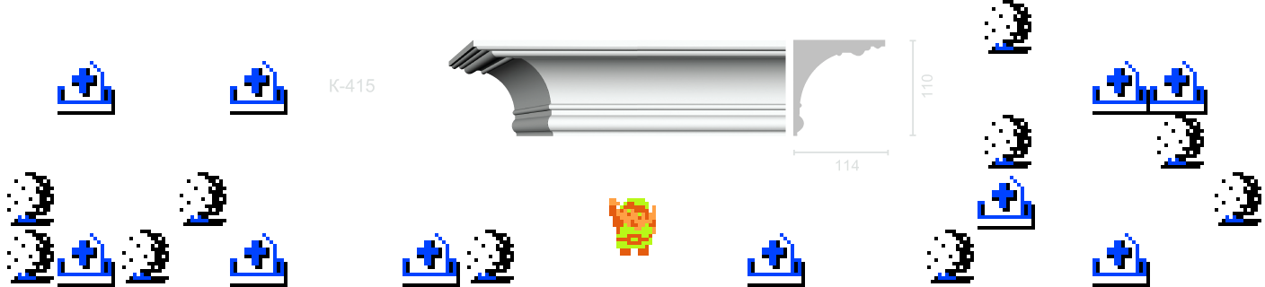 ♪ DOO DOO DOO DOO! ♪ (cornice)