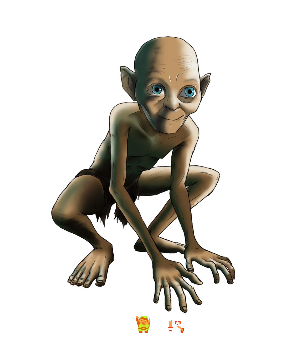 ♪ DOO DOO DOO DOO! ♩ (Gollum)