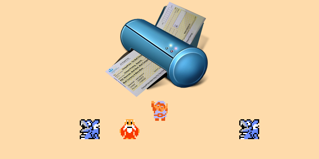 𝄢 DOO DOO DOO DOO! ♪ (cheques)