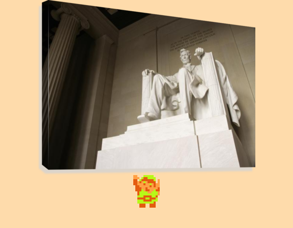 ♫ DOO DOO DOO DOO! ♪ (Lincoln Memorial)