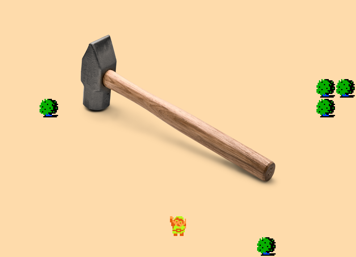 ♪ DOO DOO DOO DOO! ♩ (sledge-hammer)