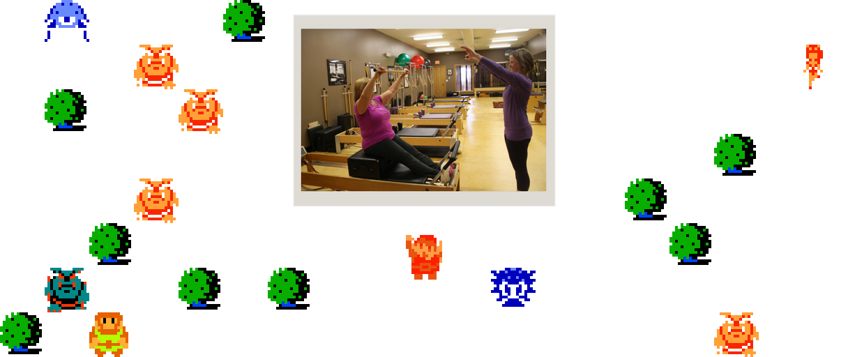 ♪ DOO DOO DOO DOO! ♩ (Pilates)