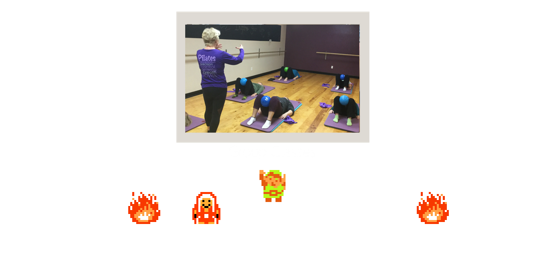 ♫ DOO DOO DOO DOO! ♪ (Pilates)