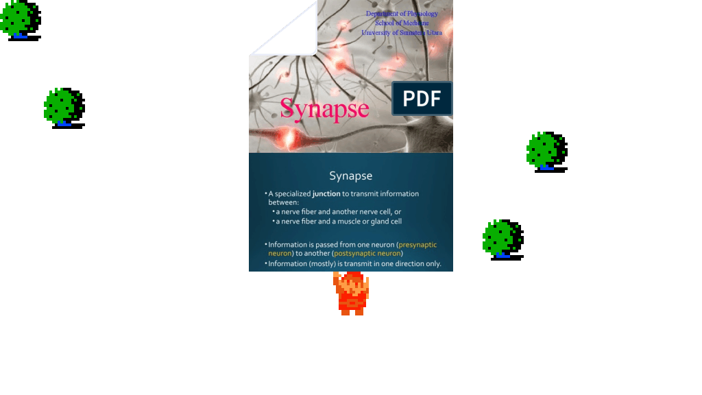 ♫ DOO DOO DOO DOO! ♪ (synapses)