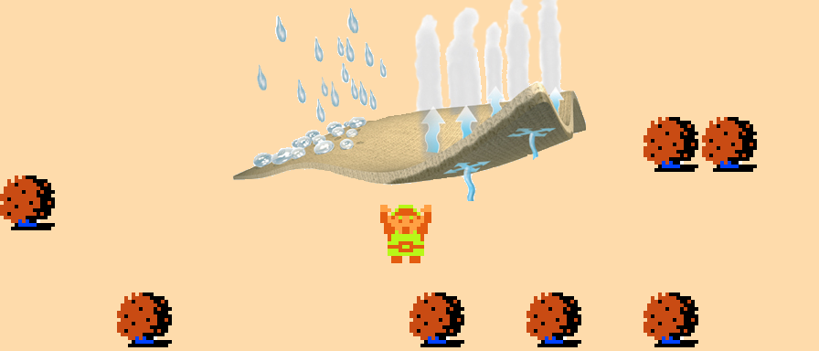 ♪ DOO DOO DOO DOO! ♩ (perspiration)