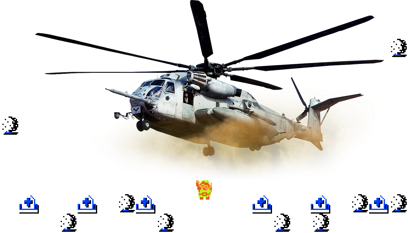 ♪ DOO DOO DOO DOO! ♪ (Sikorsky)