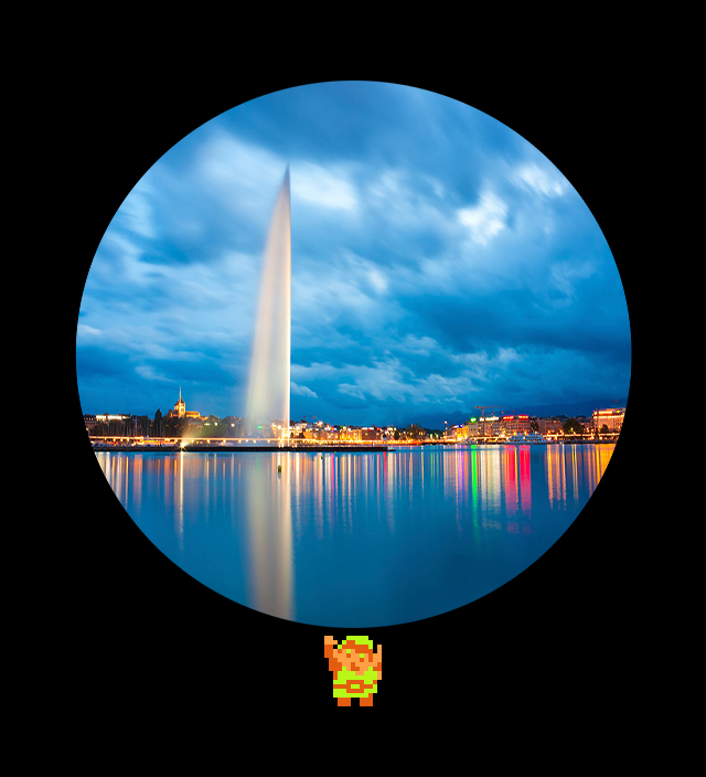 ♪ DOO DOO DOO DOO! ♩ (Geneva)