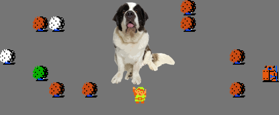 ♫ DOO DOO DOO DOO! ♩ (St. Bernard)