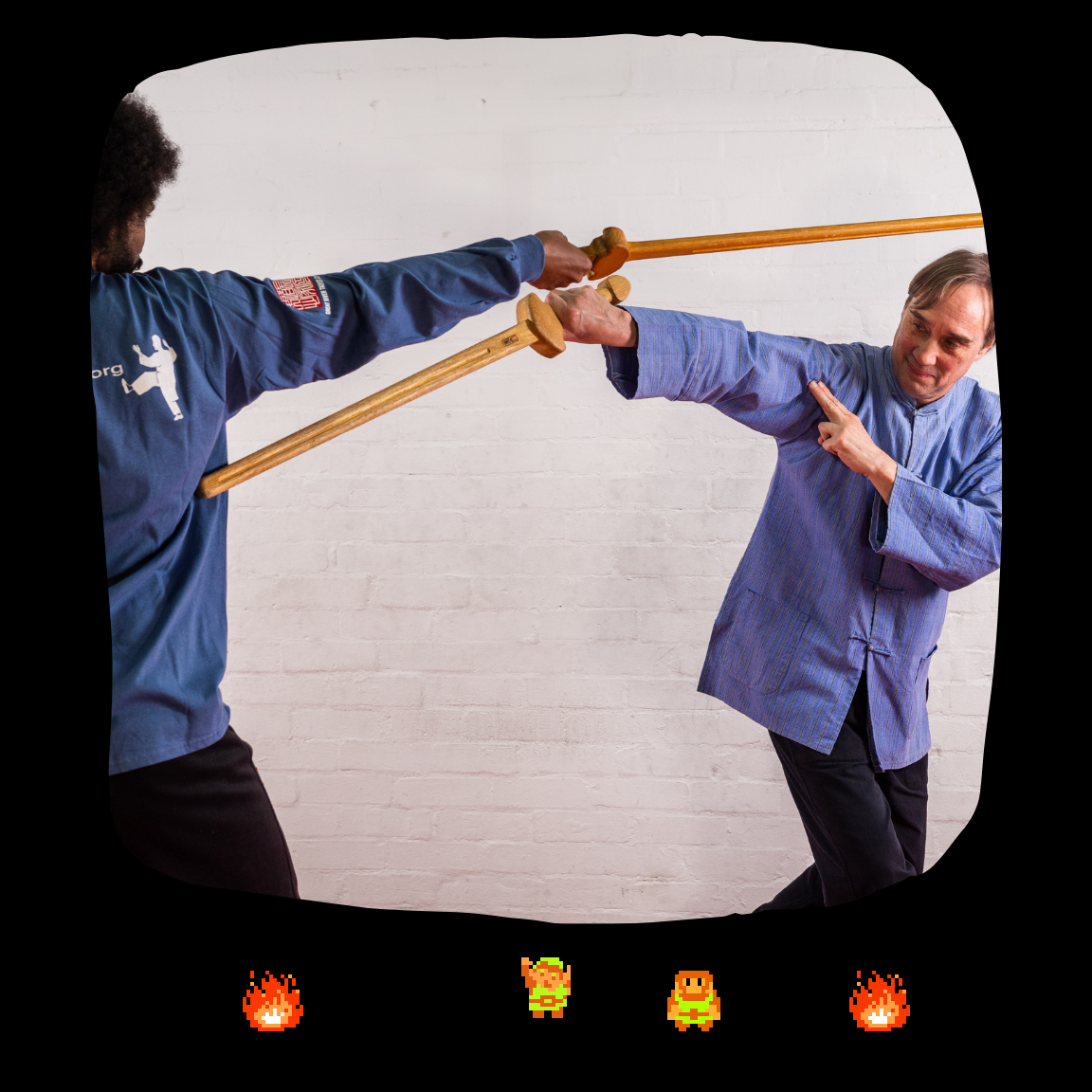 ♪ DOO DOO DOO DOO! ♩ (swordsmanship)