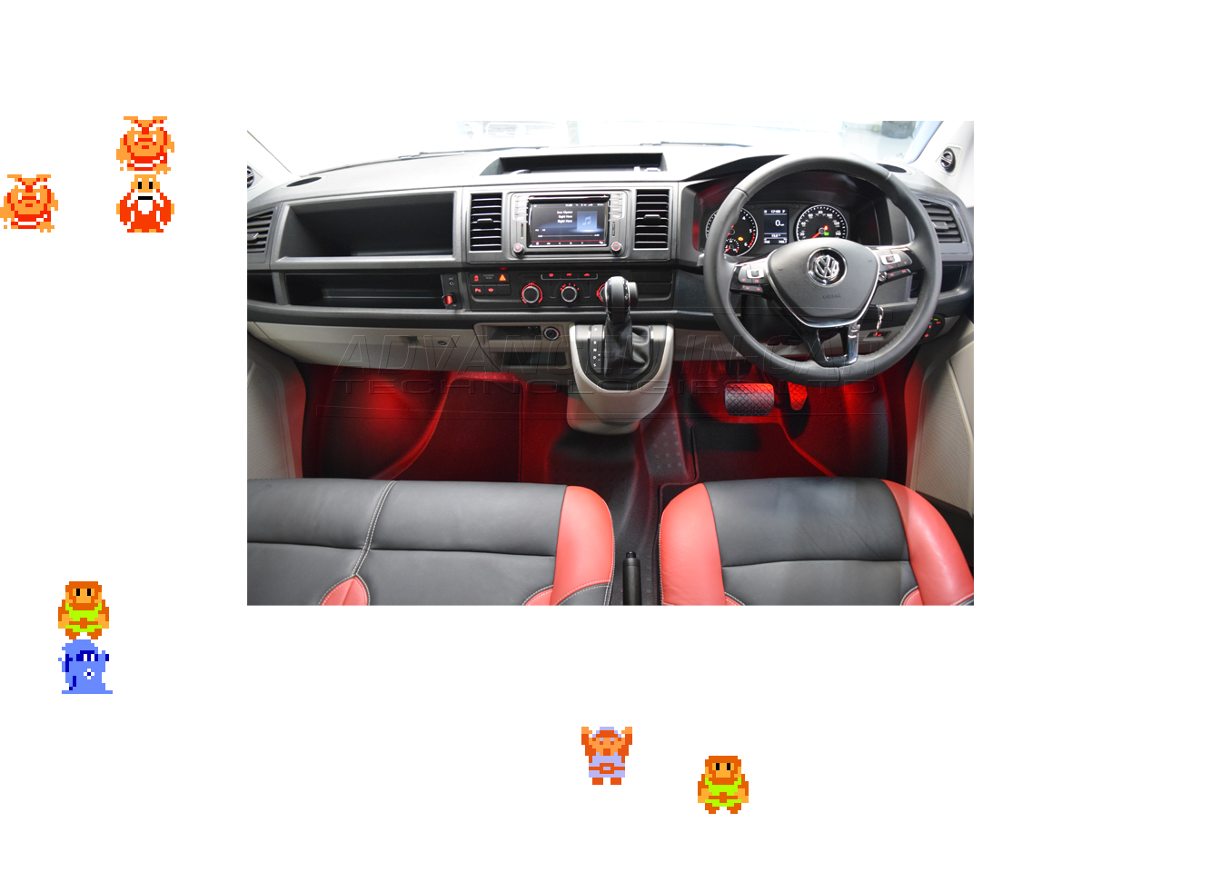 ♫ DOO DOO DOO DOO! ♩ (footwell)