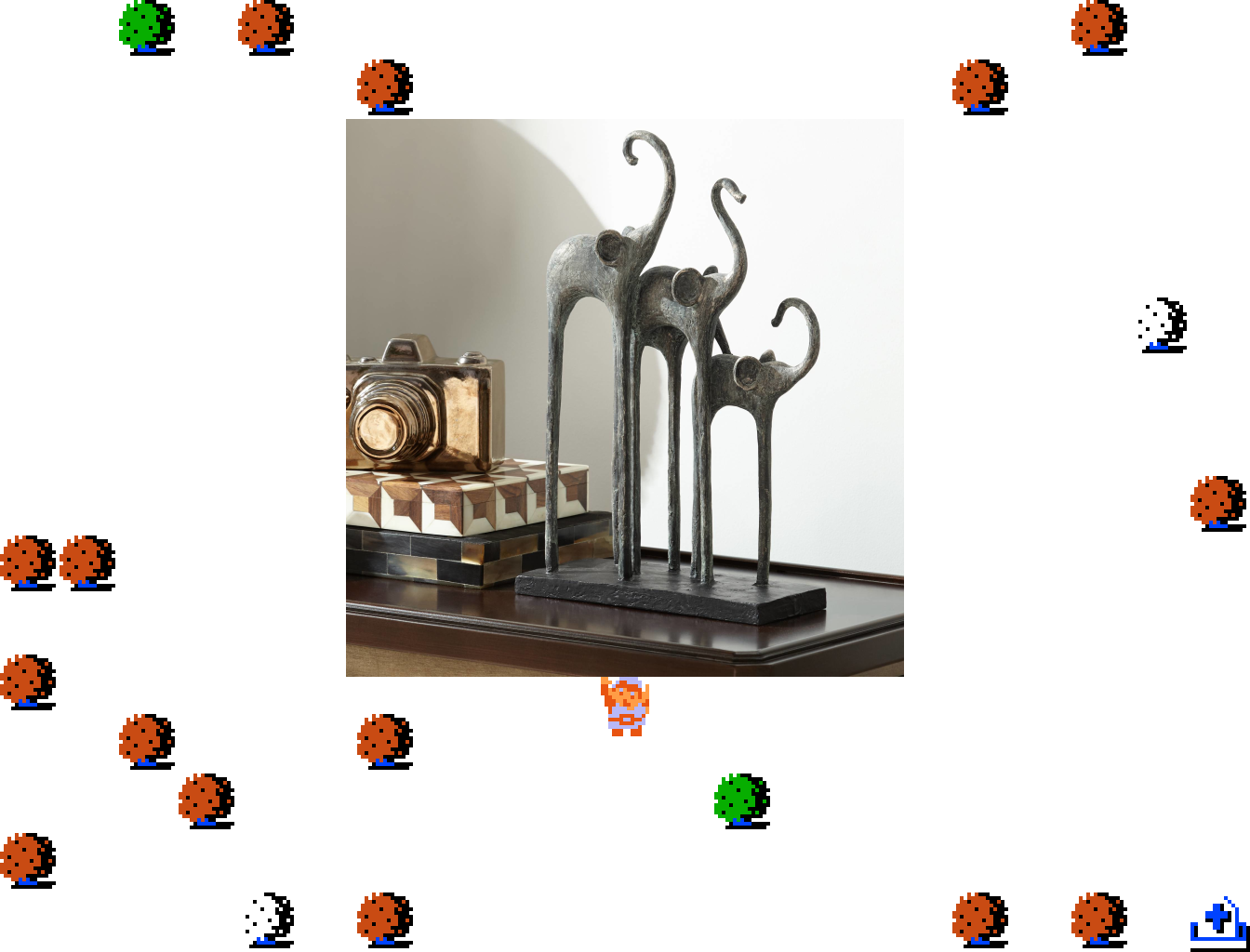 ♫ DOO DOO DOO DOO! ♪ (trumpeting)