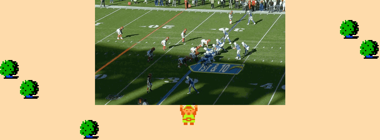 ♪ DOO DOO DOO DOO! ♪ (linebackers)