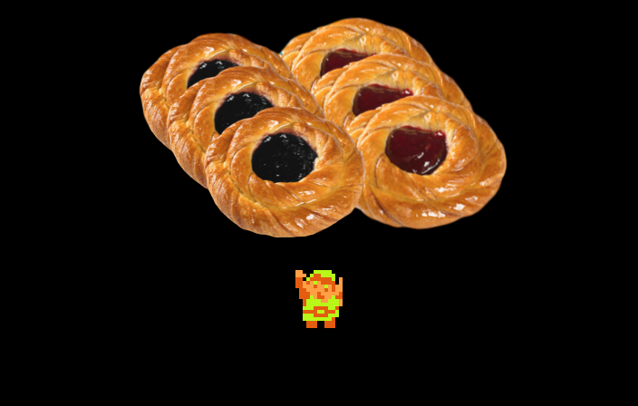 ♬ DOO DOO DOO DOO! ♪ (pastries)