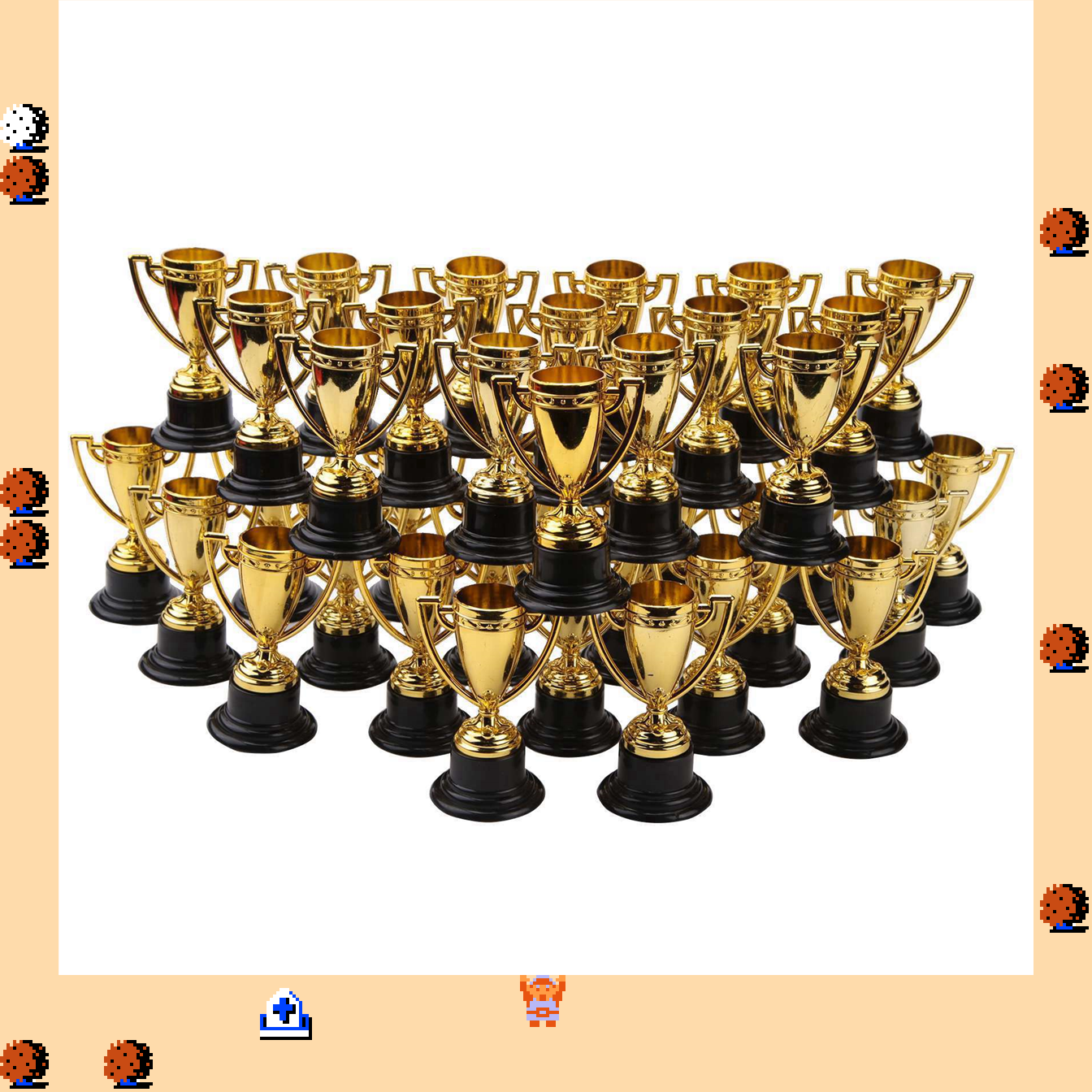 ♪ DOO DOO DOO DOO! ♪ (trophies)