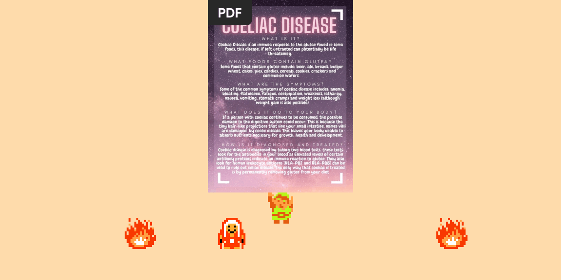 🎵 DOO DOO DOO DOO! ♪ (coeliac)