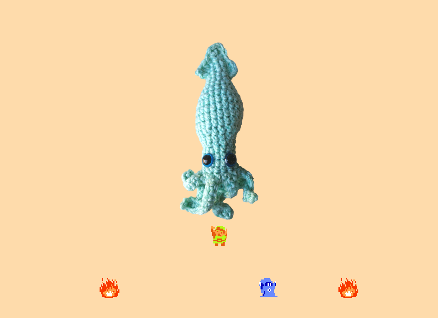 ♬ DOO DOO DOO DOO! ♩ (amigurumi)
