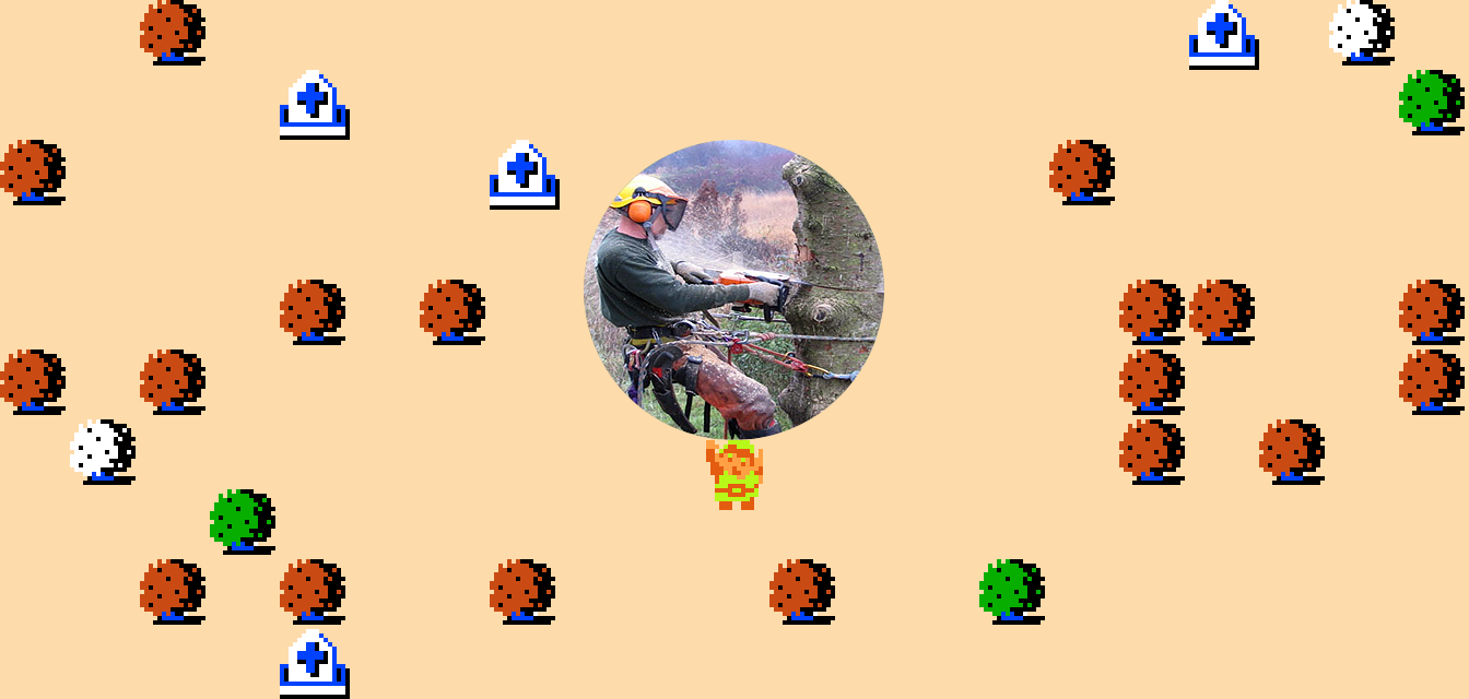 🎵 DOO DOO DOO DOO! ♪ (arborist)