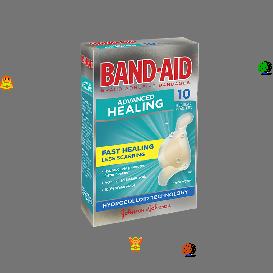 ♪ DOO DOO DOO DOO! ♪ (band-aids)