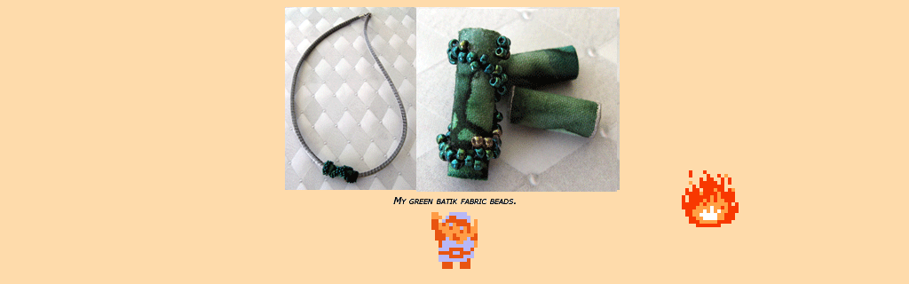 ♪ DOO DOO DOO DOO! ♩ (beading)