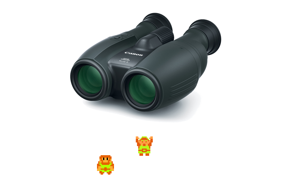 🎵 DOO DOO DOO DOO! ♪ (binoculars)
