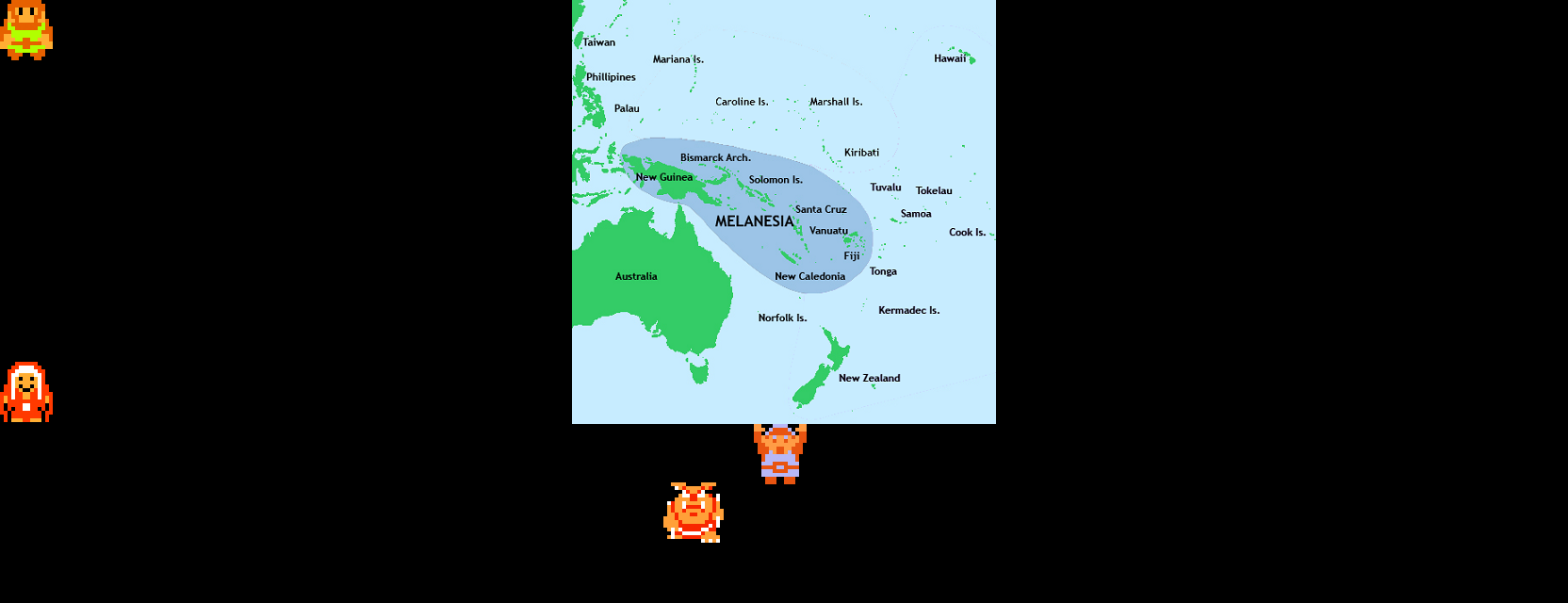 🎵 DOO DOO DOO DOO! ♪ (Melanesia)