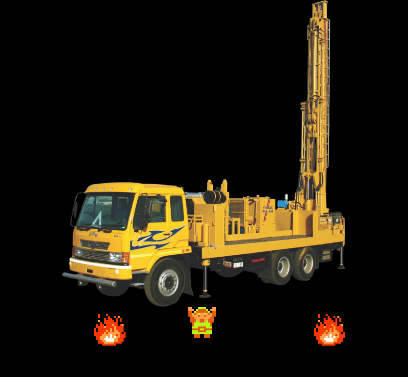 ♫ DOO DOO DOO DOO! ♪ (boreholes)