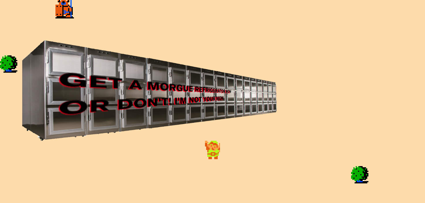 ♪ DOO DOO DOO DOO! ♩ (morgue)
