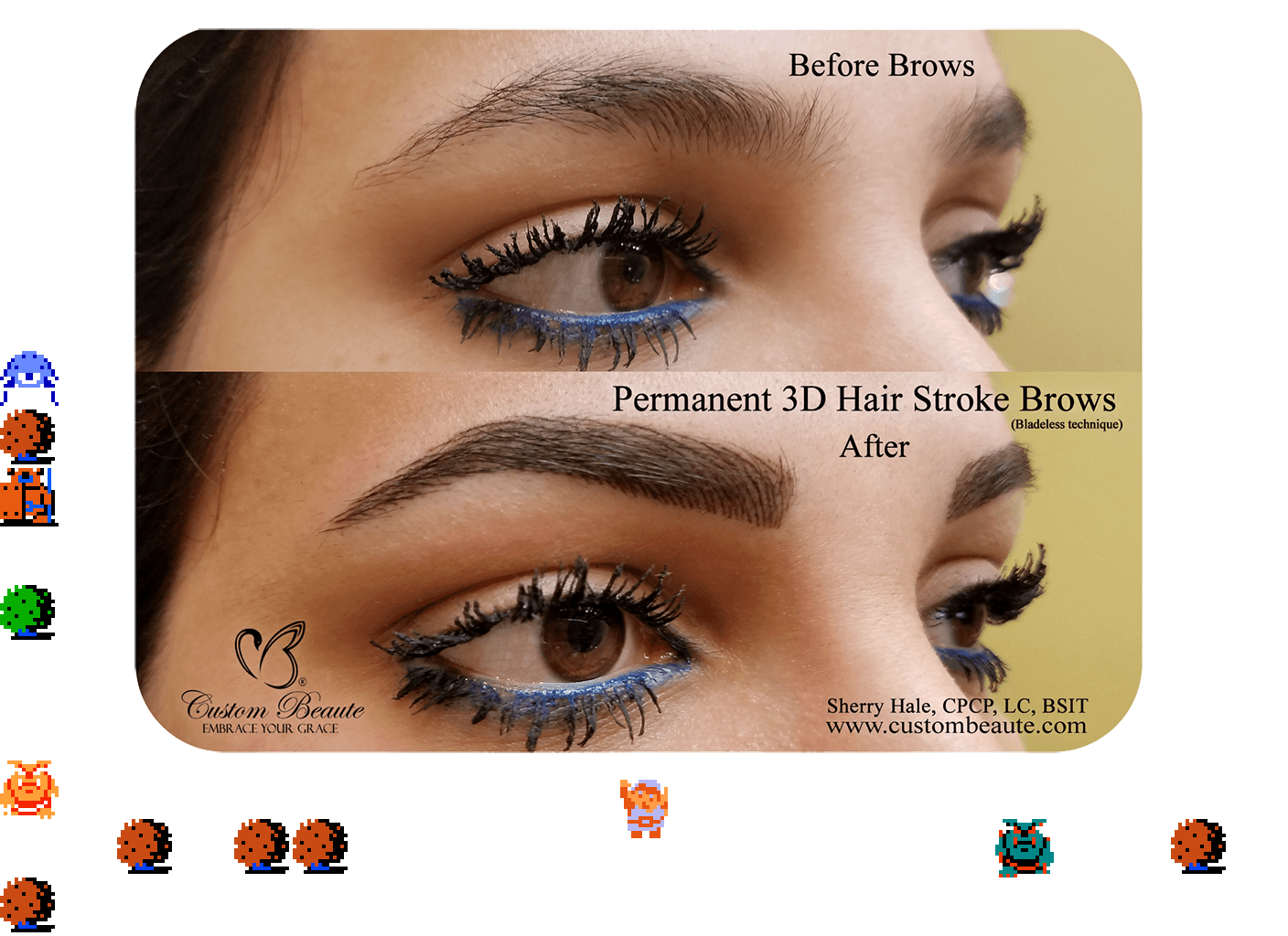 ♪ DOO DOO DOO DOO! ♪ (brows)