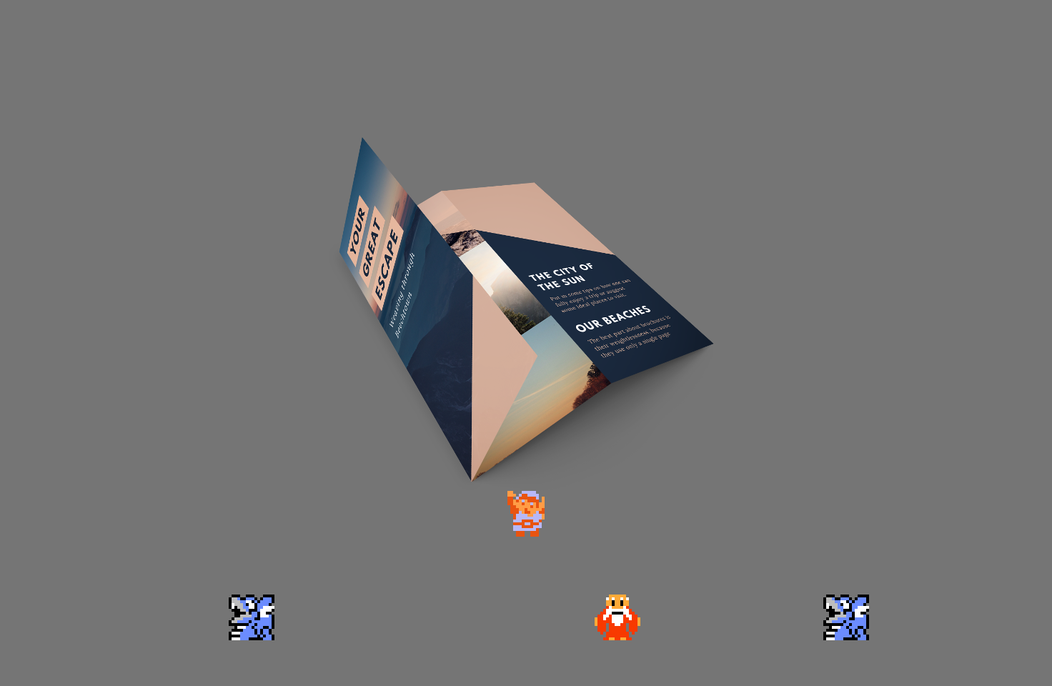 ♪ DOO DOO DOO DOO! ♪ (leave)