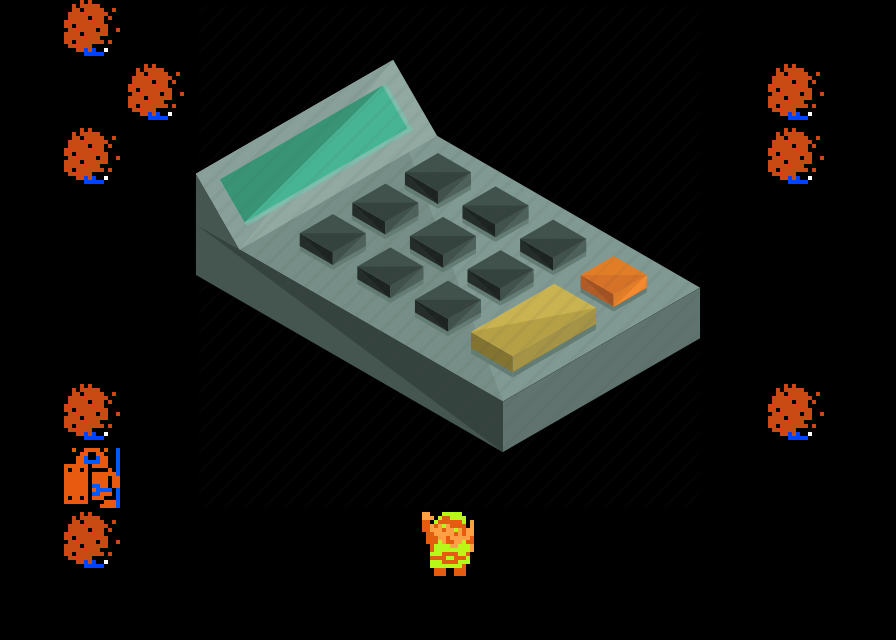 ♫ DOO DOO DOO DOO! ♪ (calculator)