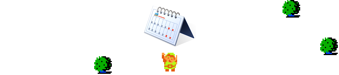 ♫ DOO DOO DOO DOO! ♩ (calendars)