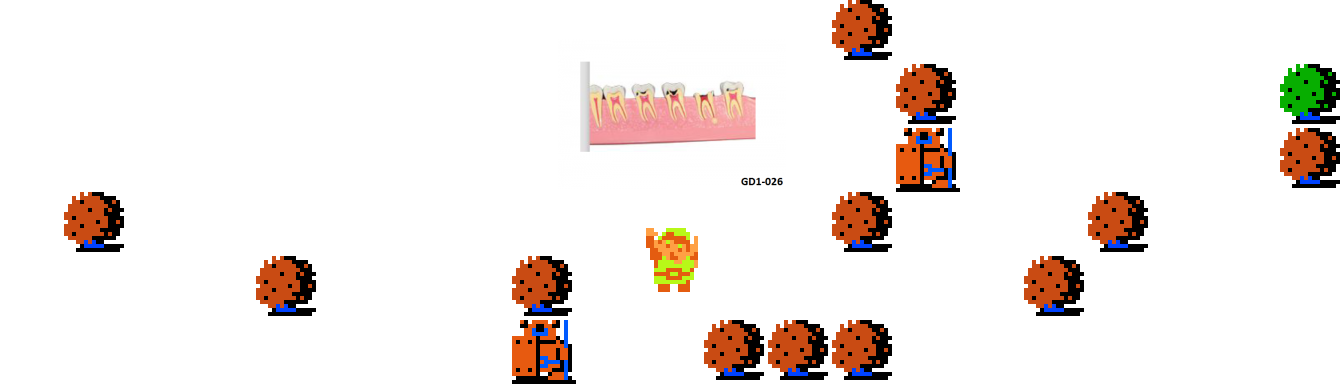 ♫ DOO DOO DOO DOO! ♩ (caries)