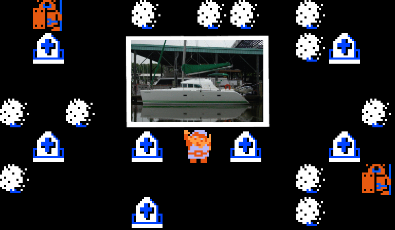 ♫ DOO DOO DOO DOO! ♪ (catamarans)