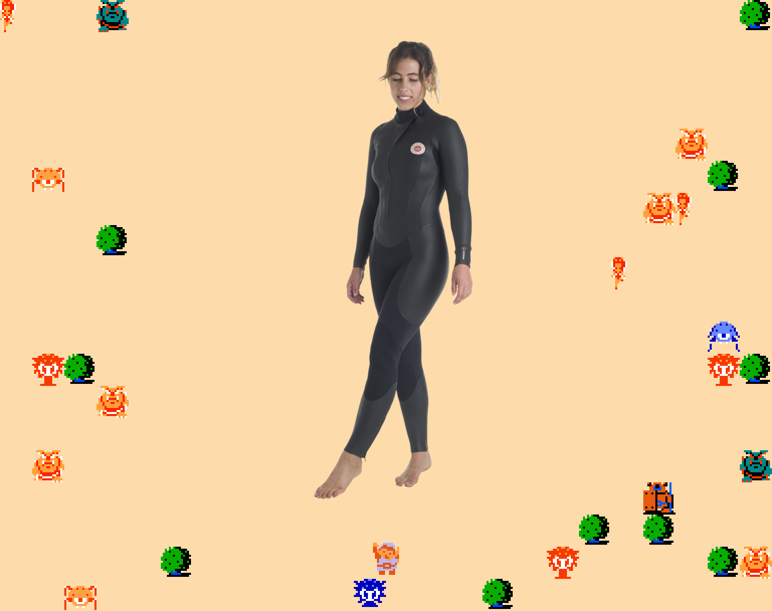 ♪ DOO DOO DOO DOO! ♩ (catsuit)