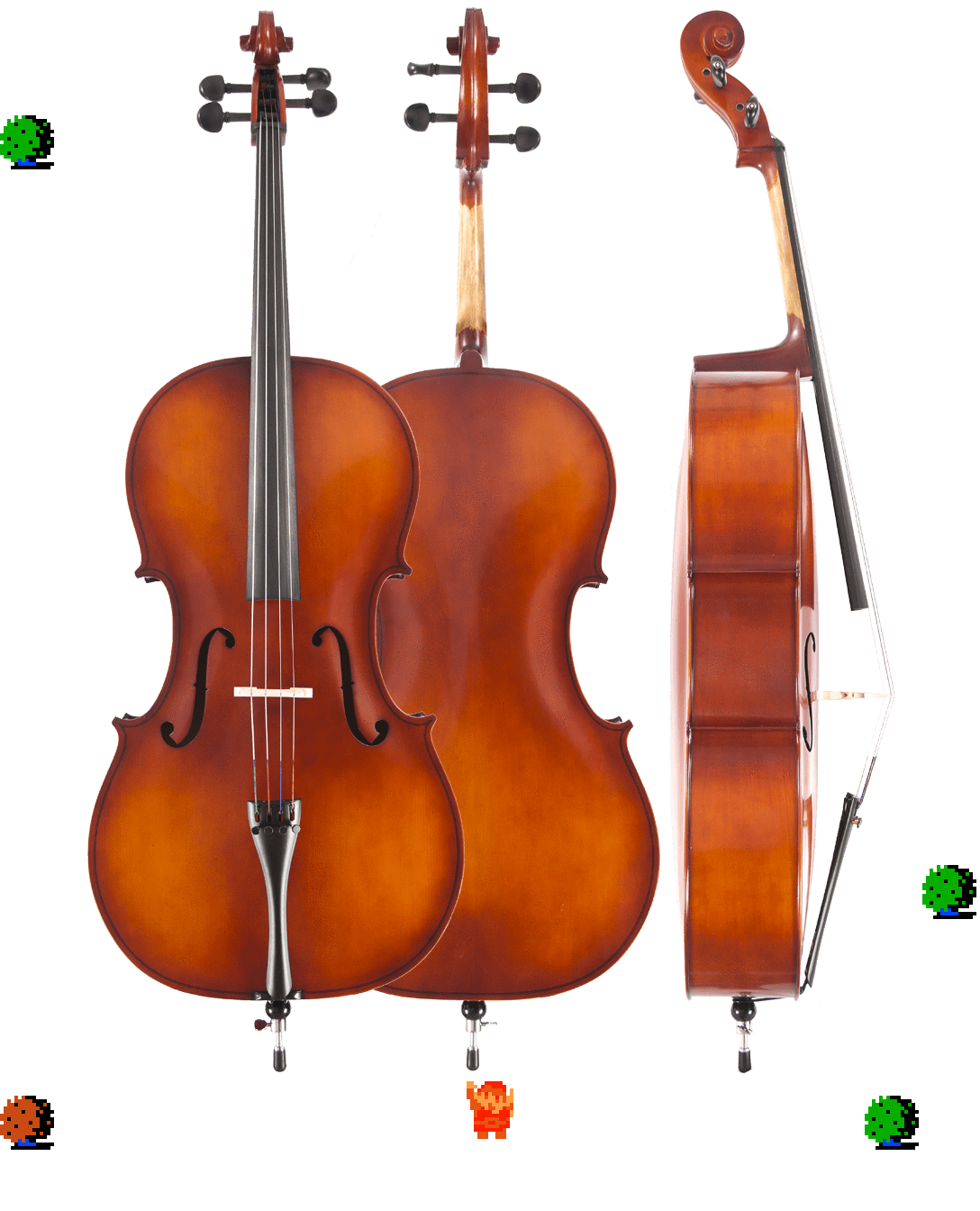 ♫ DOO DOO DOO DOO! ♩ (cello)