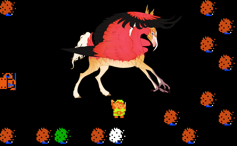 ♫ DOO DOO DOO DOO! 𝄑 (chicklet)
