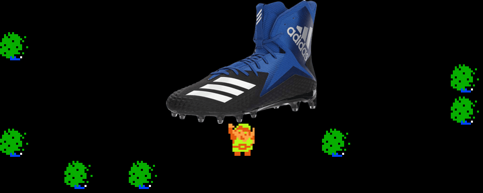 ♪ DOO DOO DOO DOO! ♪ (cleats)