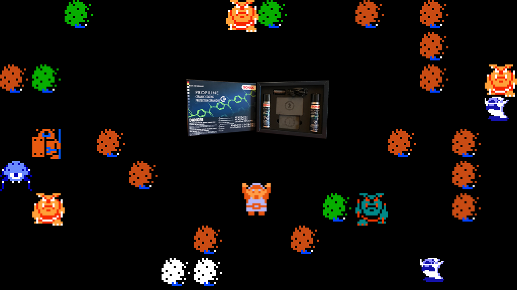 ♪ DOO DOO DOO DOO! ♪ (coating)