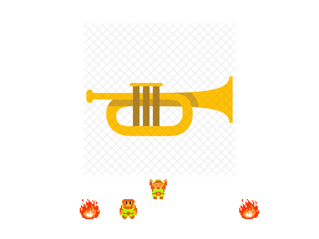♫ DOO DOO DOO DOO! ♪ (cornet)