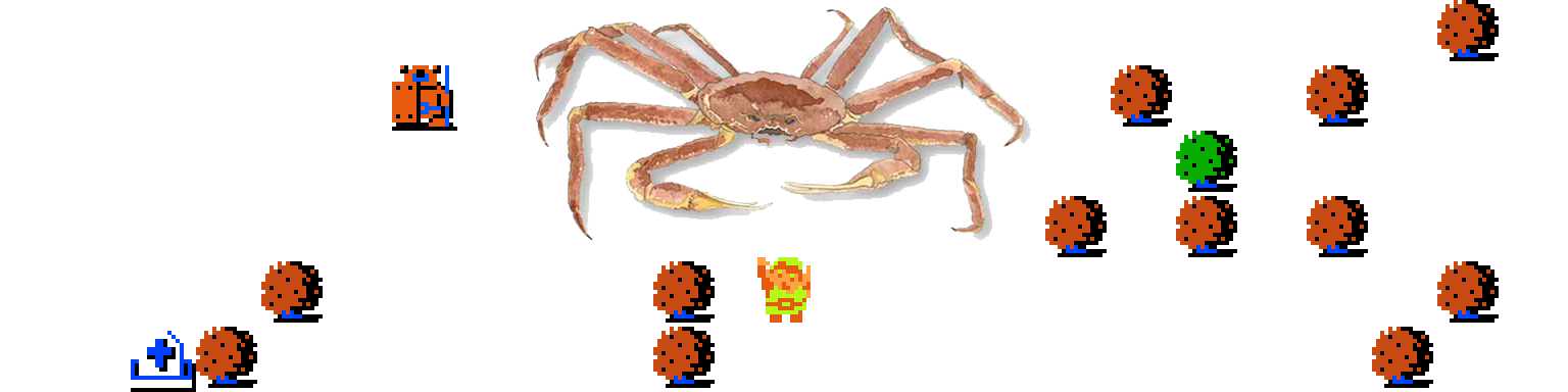 ♪ DOO DOO DOO DOO! ♪ (crabber)