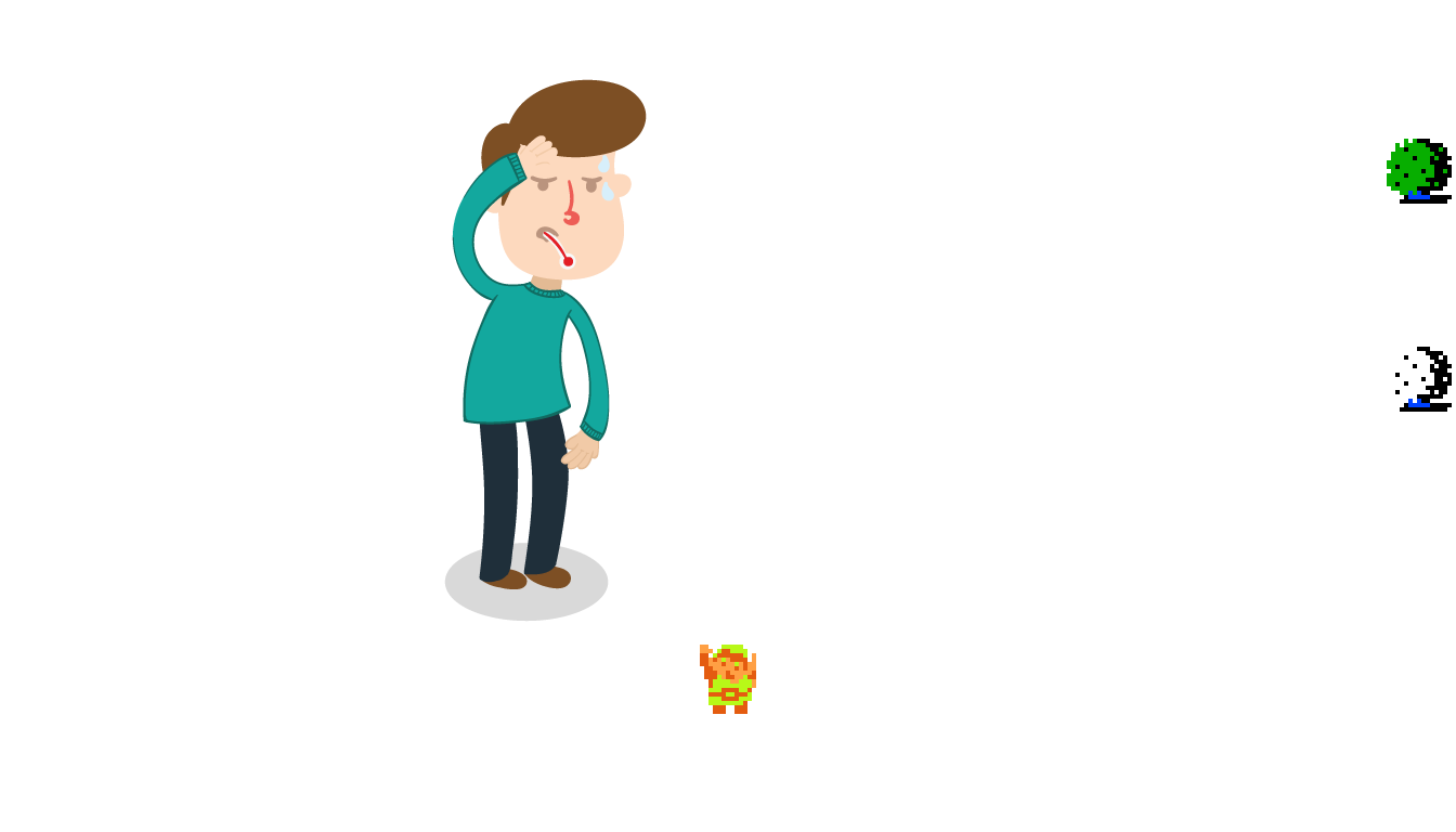 ♬ DOO DOO DOO DOO! ♪ (diarrhoea)