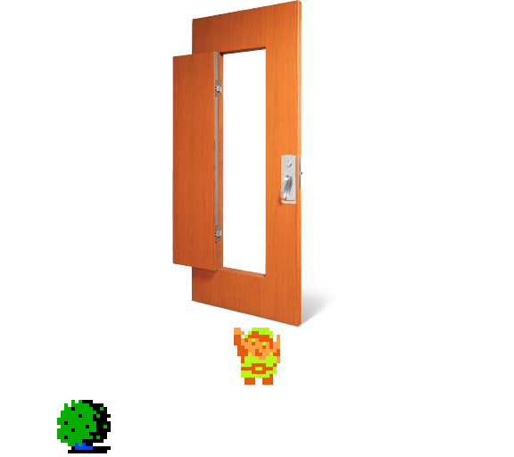 ♬ DOO DOO DOO DOO! ♪ (doors)