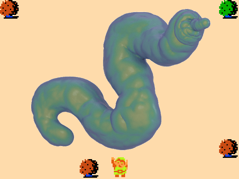♫ DOO DOO DOO DOO! ♩ (earthworms)