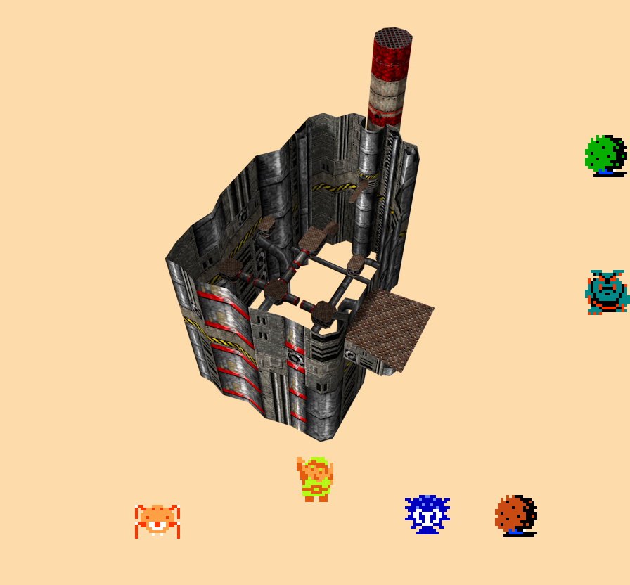 ♫ DOO DOO DOO DOO! ♪ (engine-room)
