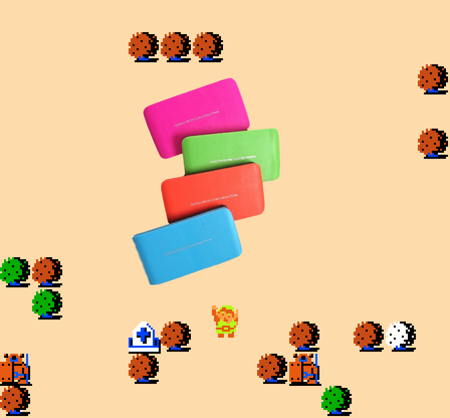 🎵 DOO DOO DOO DOO! ♩ (erasers)