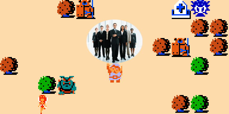 ♫ DOO DOO DOO DOO! ♩ (executives)