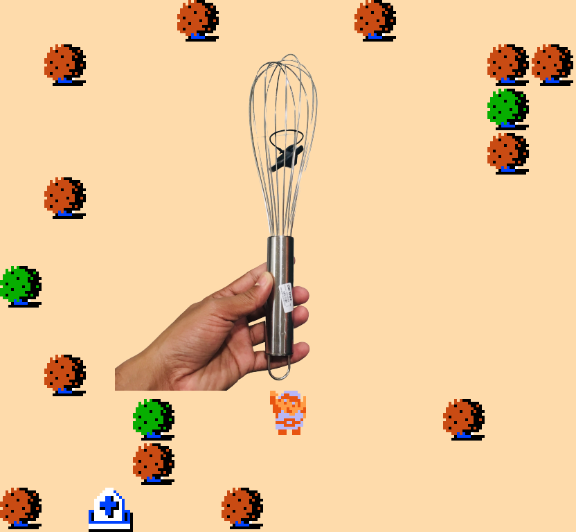♪ DOO DOO DOO DOO! ♩ (whisk)
