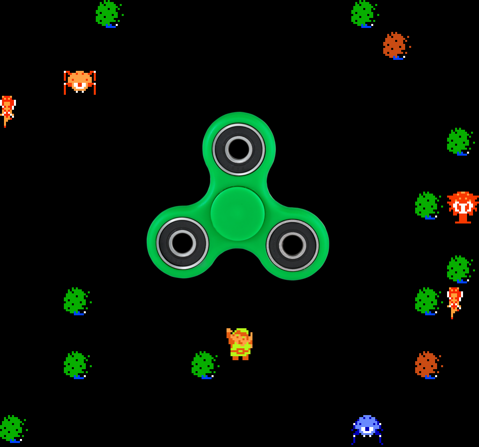 ♫ DOO DOO DOO DOO! ♪ (fidgets)