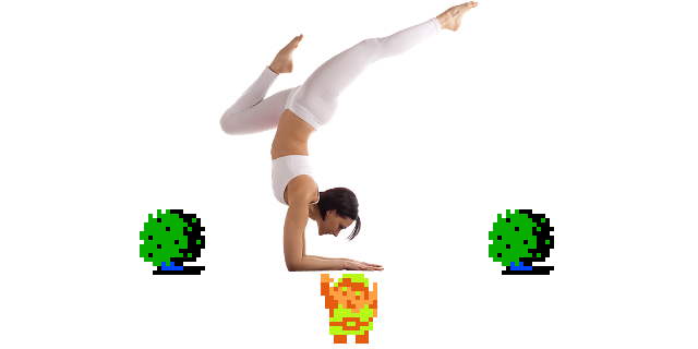 ♪ DOO DOO DOO DOO! ♪ (flexibility)