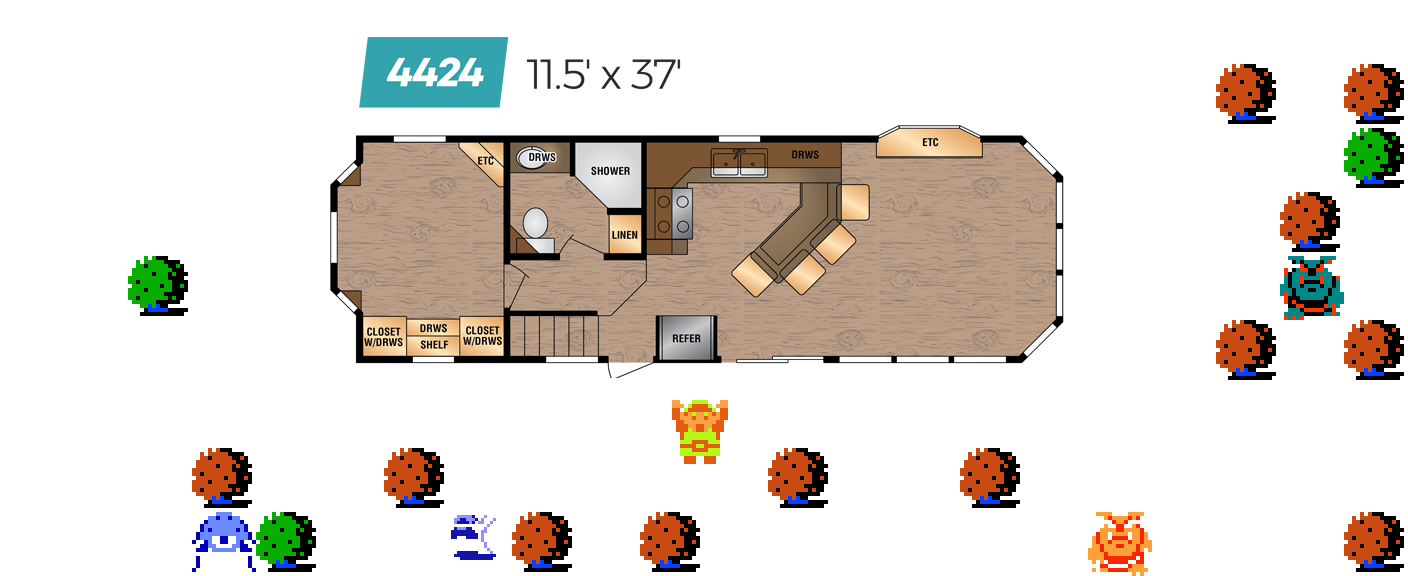 ♬ DOO DOO DOO DOO! ♪ (floorplans)